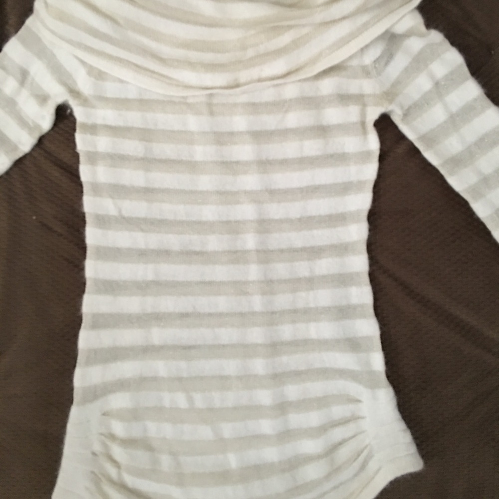 Off shoulder sweater